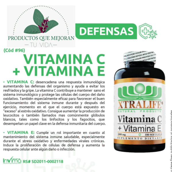Vitamina C + Vitamina E