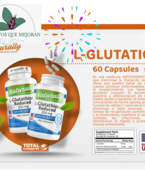 Cápsulas de L-glutatión